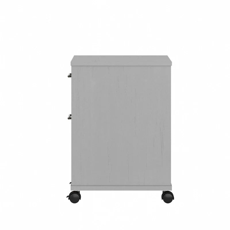 Bush Furniture Key West Mobile File Cabinet with 2 Drawers 32
