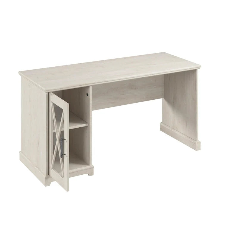 Lennox 60-Inch Farmhouse Desk with Storage Cabinet from Bush Furniture 13