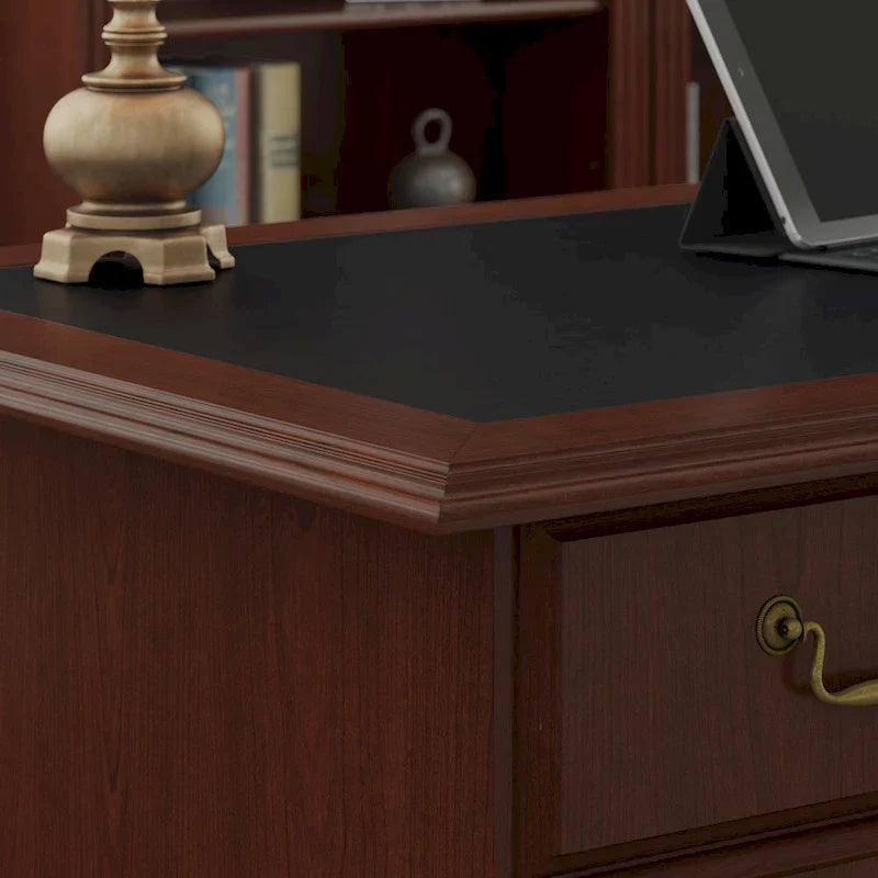 Saratoga Executive Desk with Drawers and Storage by Bush Furniture 19