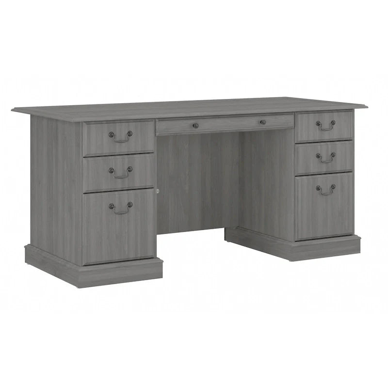 Saratoga Executive Desk with Drawers and Storage by Bush Furniture 25