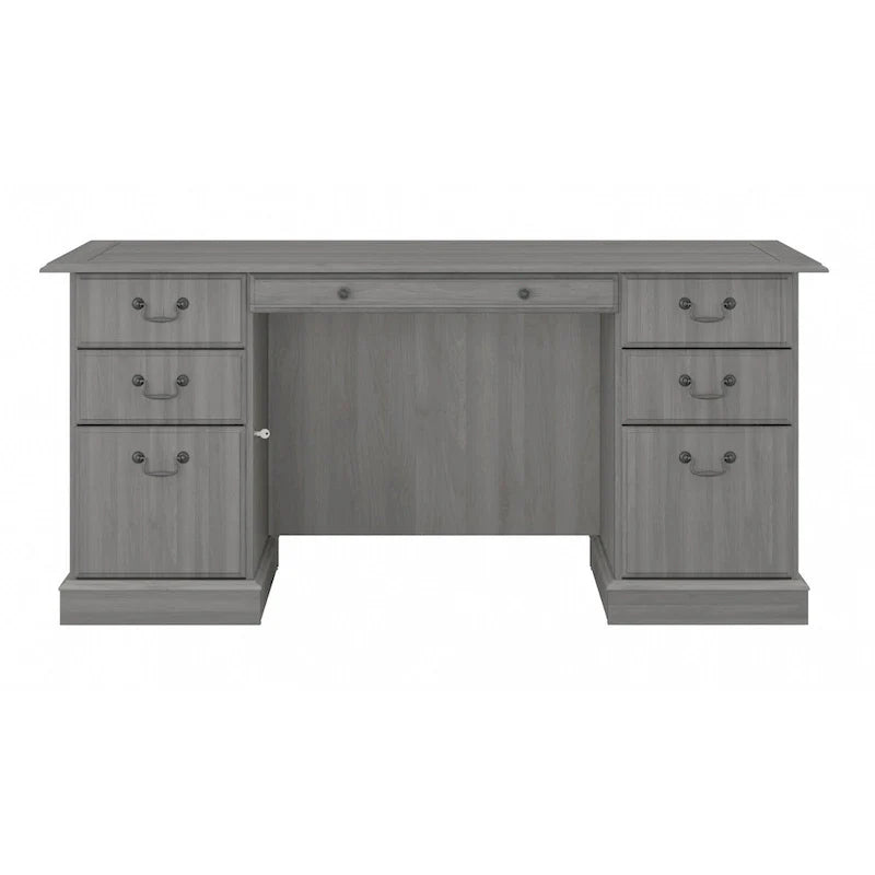 Saratoga Executive Desk with Drawers and Storage by Bush Furniture 26