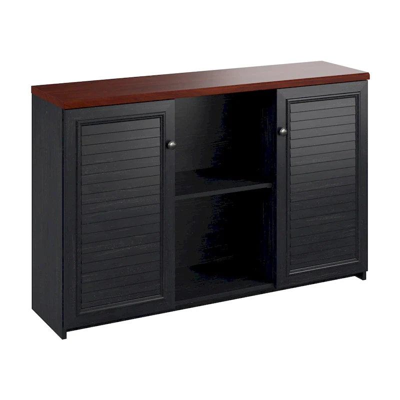Bush Furniture Fairview Accent Cabinet Featuring Doors and Shelves 4