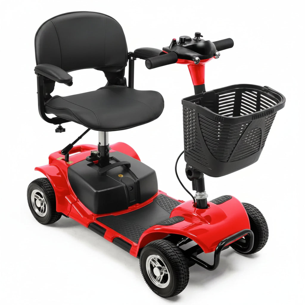 UltraLite Mobility 4-Wheel Scooter, Portable & Lightweight, 14-Mile Range, Model A898 1