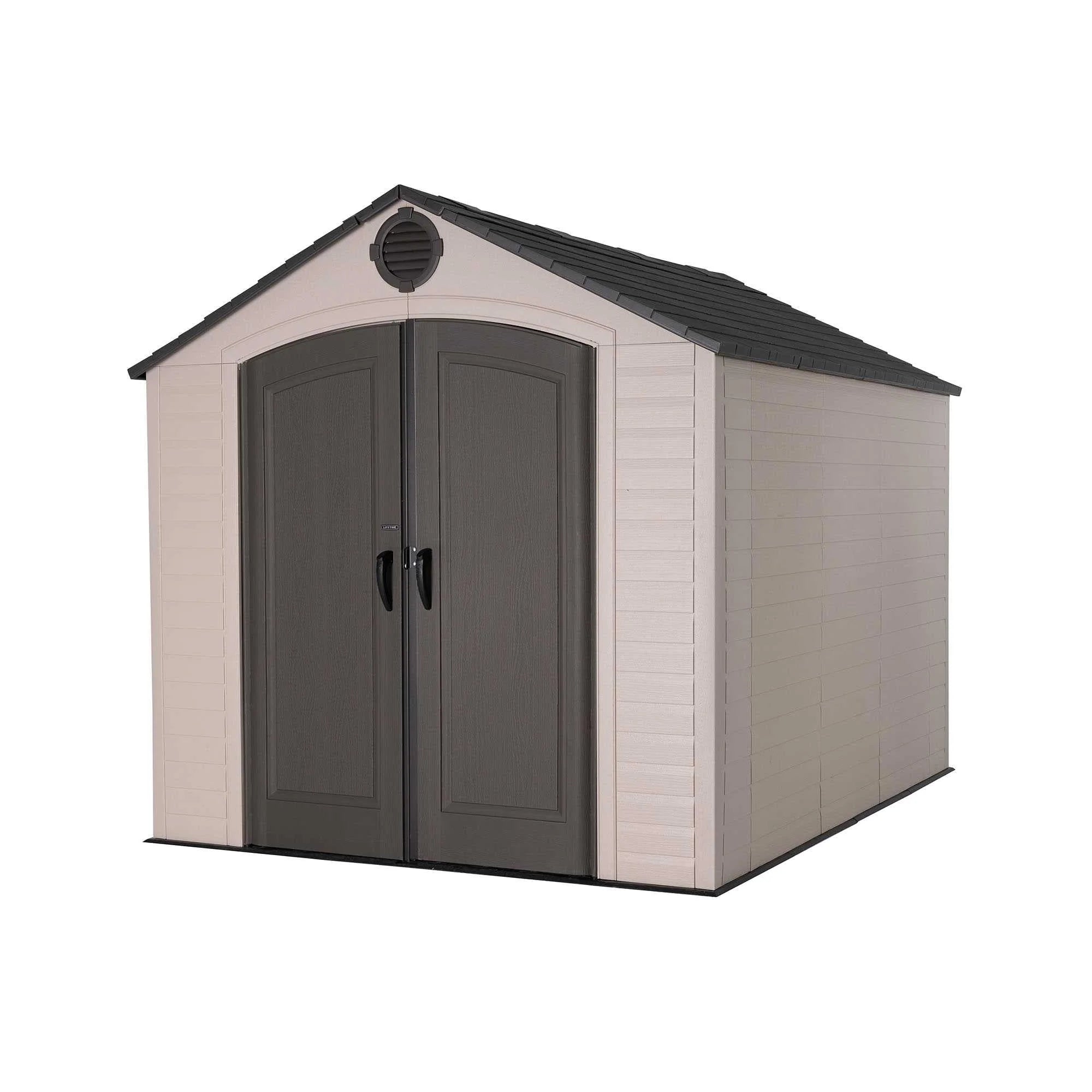 Lifetime 8 Ft. x 10 Ft. Outdoor Storage Shed 1