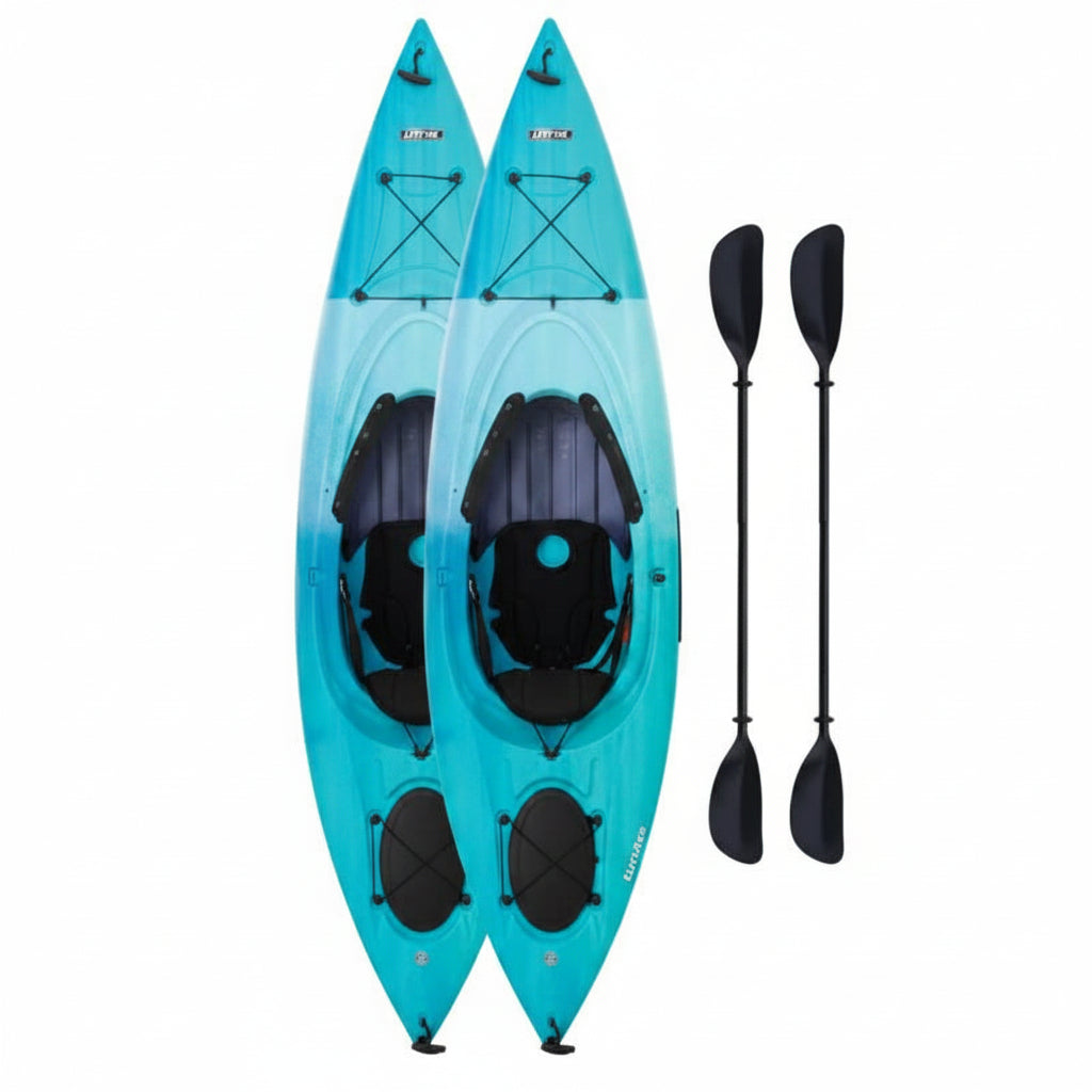 Lifetime Guster 100 Sit-In Kayak (2-Pack) 457 1