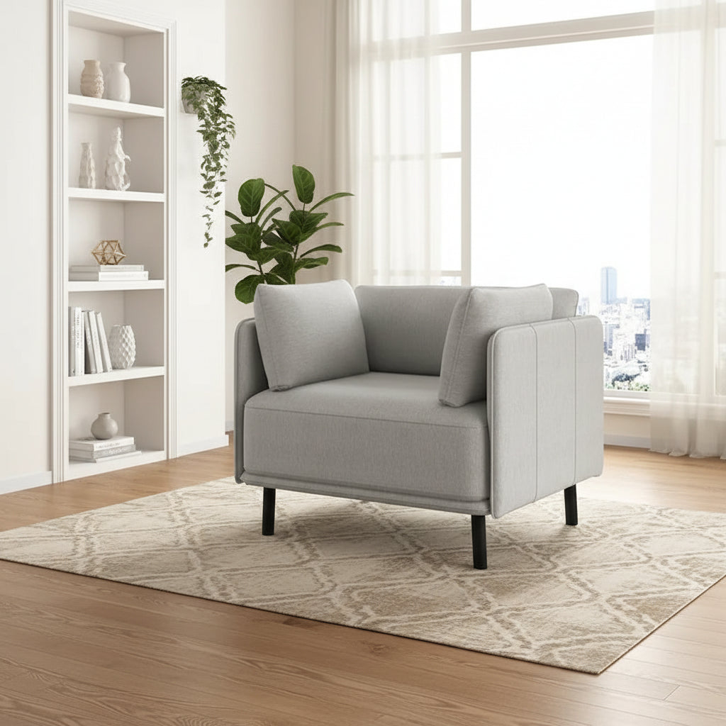 Christopher Knight Home Daphne Faux Leather Lounge Chair 2