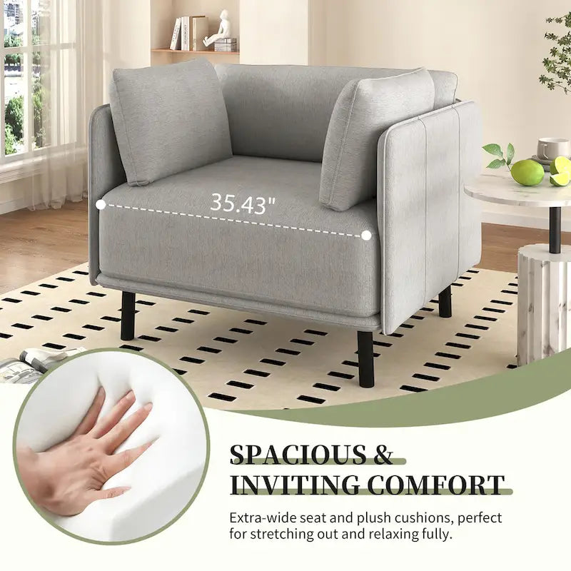 Christopher Knight Home Daphne Faux Leather Lounge Chair 18