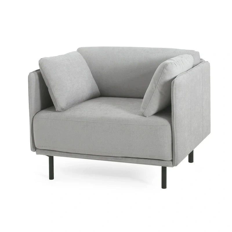 Christopher Knight Home Daphne Faux Leather Lounge Chair 20