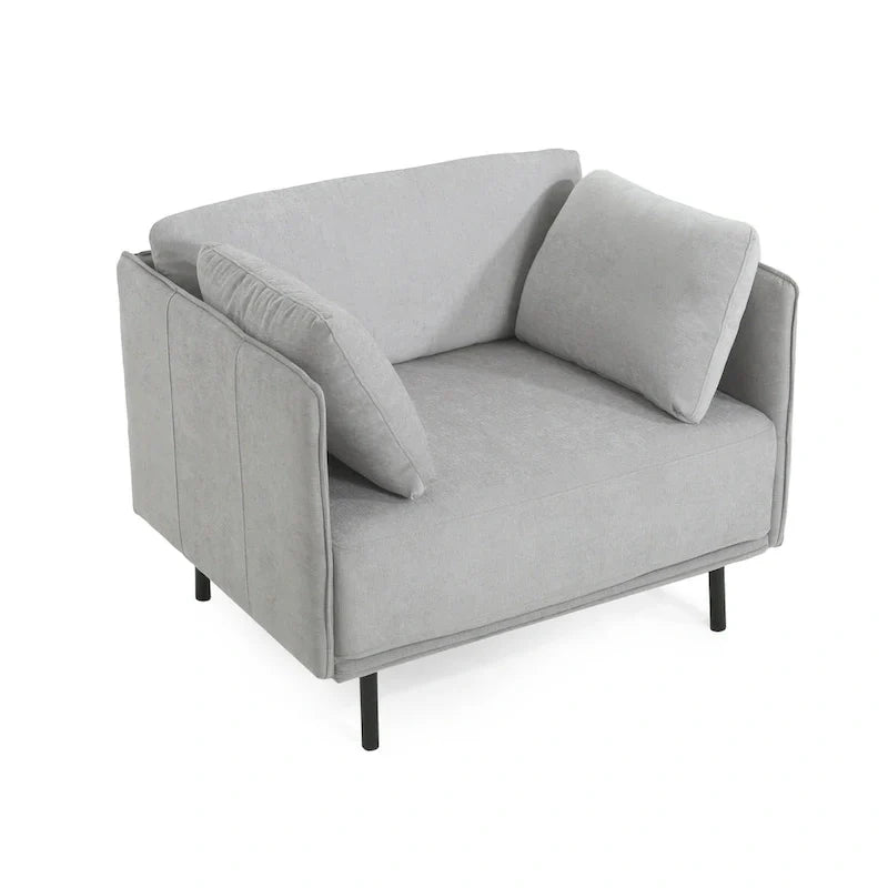 Christopher Knight Home Daphne Faux Leather Lounge Chair 23