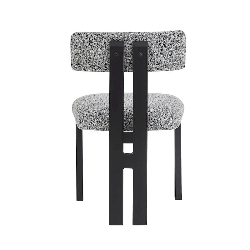 Set of 4 Astura Upholstered Dining Chairs with Iron Frame by Christopher Knight Home 11
