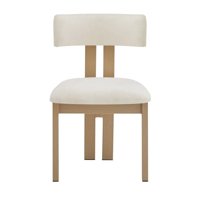 Set of 4 Astura Upholstered Dining Chairs with Iron Frame by Christopher Knight Home 18