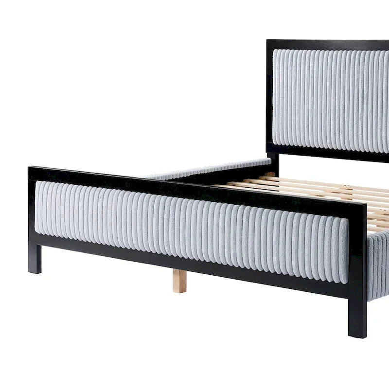Christopher Knight Home Upholstered Platform Bed with Soft Headboard - King/Queen Size 13