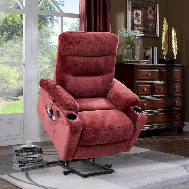 Christopher Knight Home Electric Lift Recliner Chair with Massage Function 2
