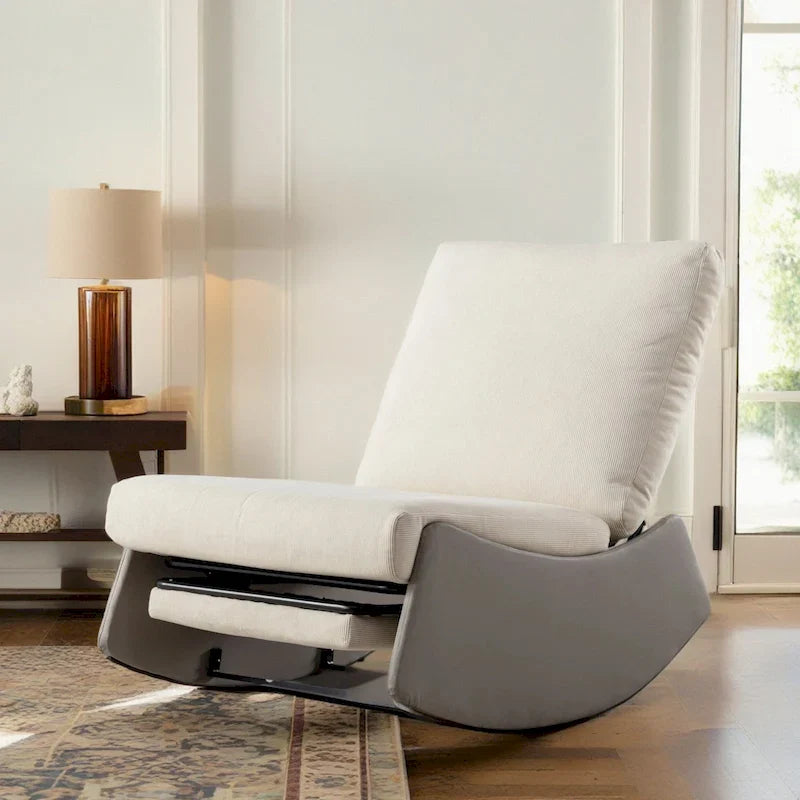 GDFStudio Contemporary Rocking Recliner with Footrest 33