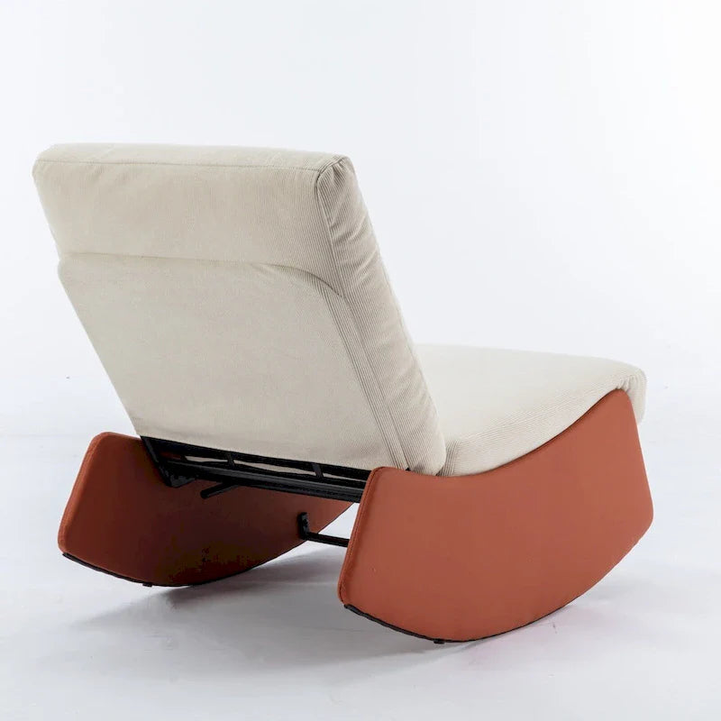 GDFStudio Contemporary Rocking Recliner with Footrest 13
