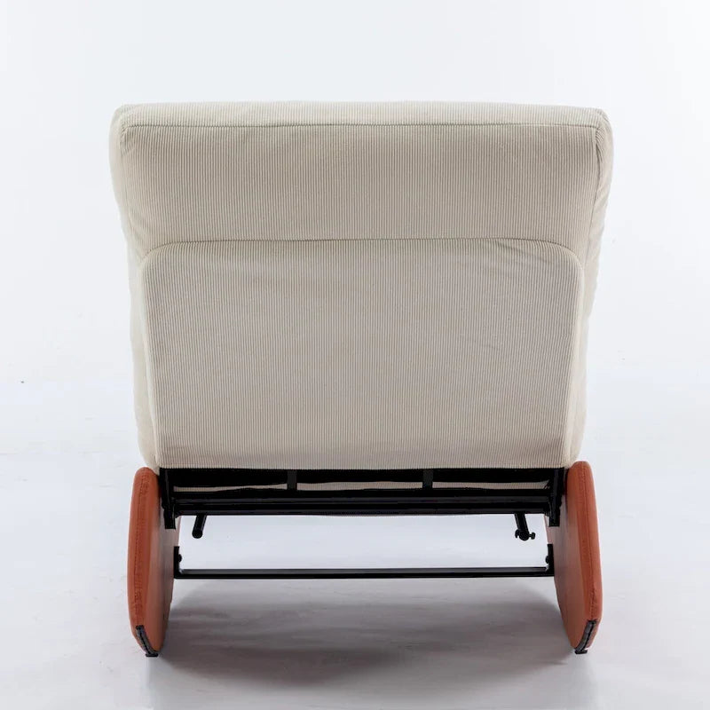 GDFStudio Contemporary Rocking Recliner with Footrest 14
