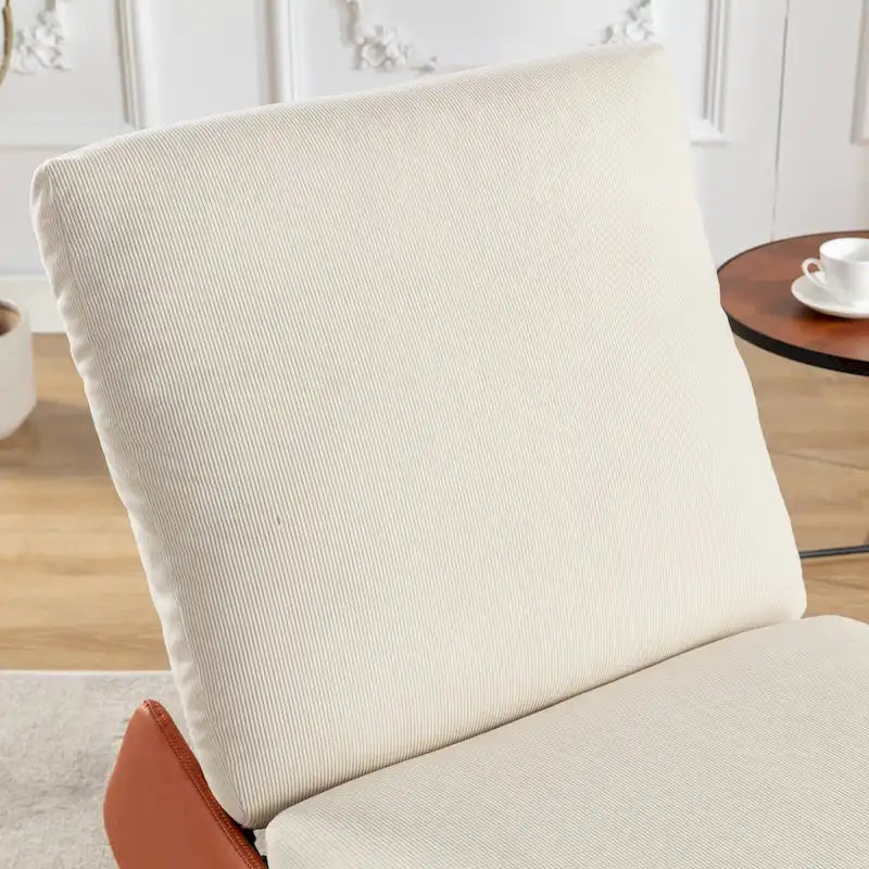 GDFStudio Contemporary Rocking Recliner with Footrest 16