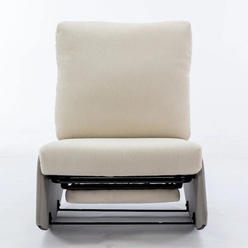 GDFStudio Contemporary Rocking Recliner with Footrest 21
