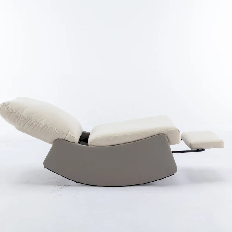 GDFStudio Contemporary Rocking Recliner with Footrest 25
