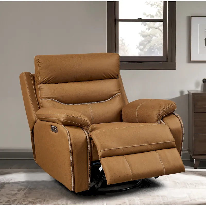 Christopher Knight Home Motorized Rocking Recliner Chair with 240-Degree Swivel 19