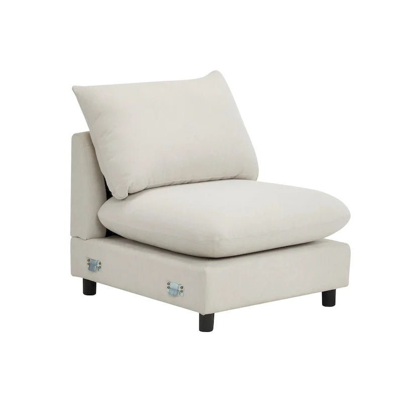 Christopher Knight Home - Evelyn Contemporary Modular L-Shaped Upholstered Sectional Sofa 10