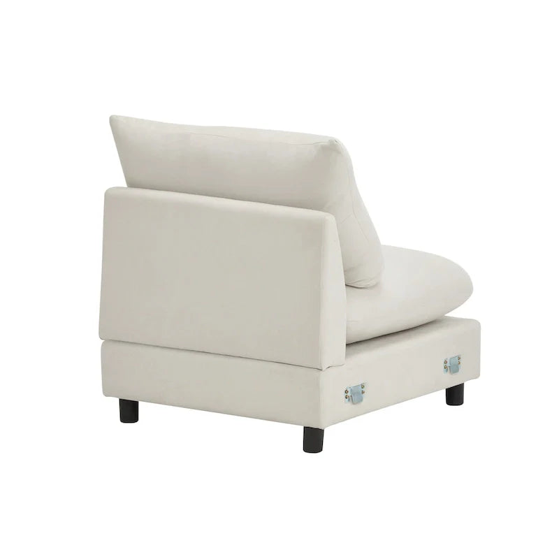 Oversized Modular Sectional Sofa with Plush Cushions and Flexible Layout 11