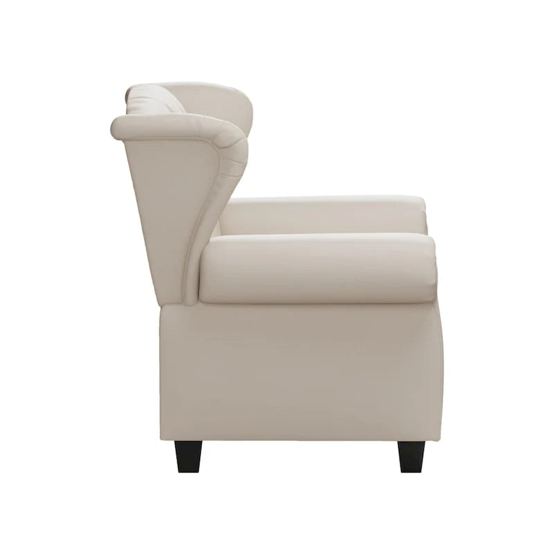 Contemporary Tufted Push-Back Recliner Armchair 14