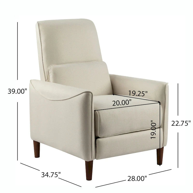 Christopher Knight Home Fabric Reclining Armchair 5
