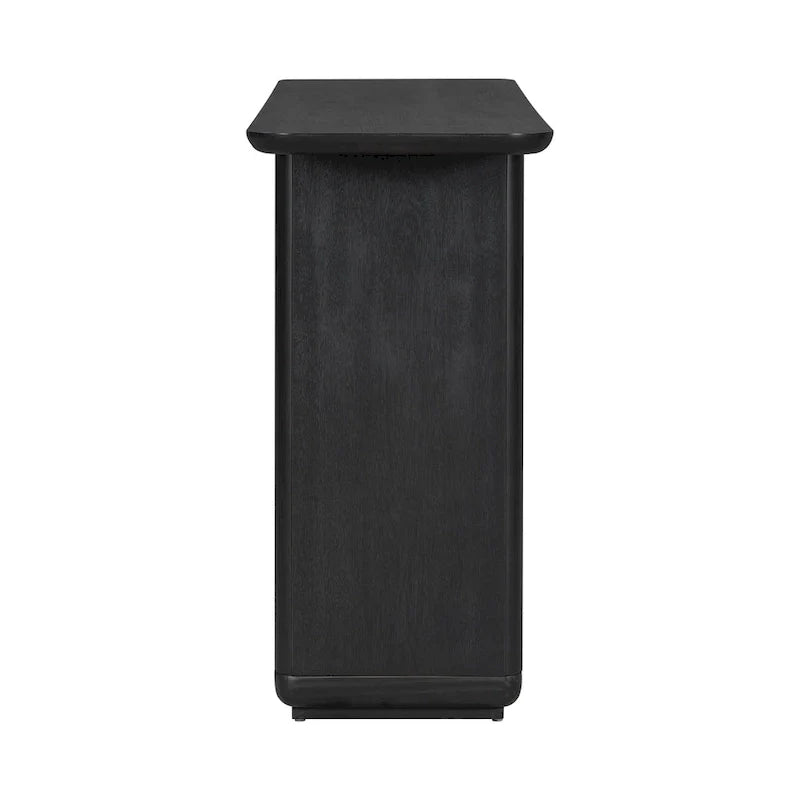 Christopher Knight Home - Mirod Stylish Minimalist Console Table with Curved Corners and U-Base 6