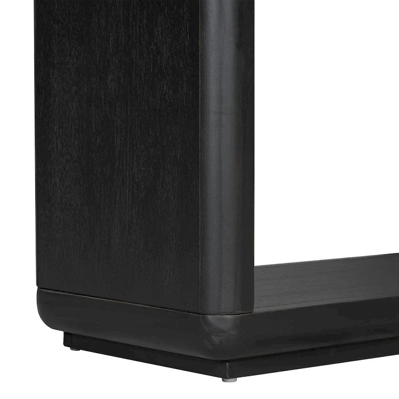 Christopher Knight Home - Mirod Stylish Minimalist Console Table with Curved Corners and U-Base 8
