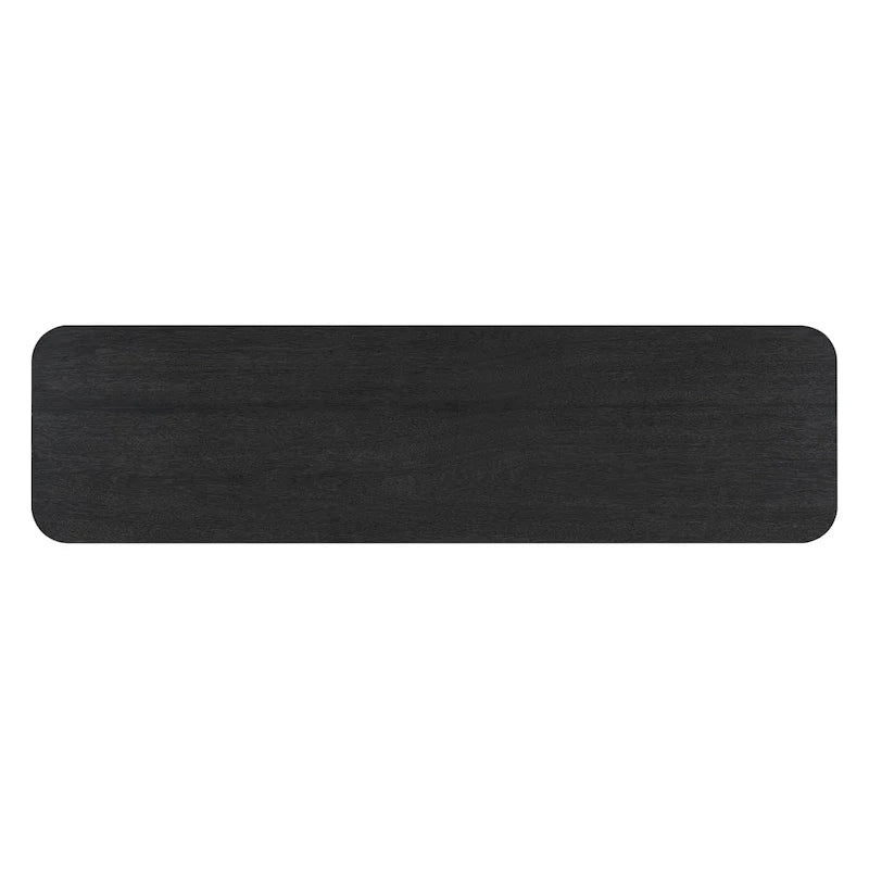 Christopher Knight Home - Mirod Stylish Minimalist Console Table with Curved Corners and U-Base 9