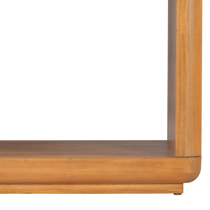 Christopher Knight Home - Mirod Stylish Minimalist Console Table with Curved Corners and U-Base 15