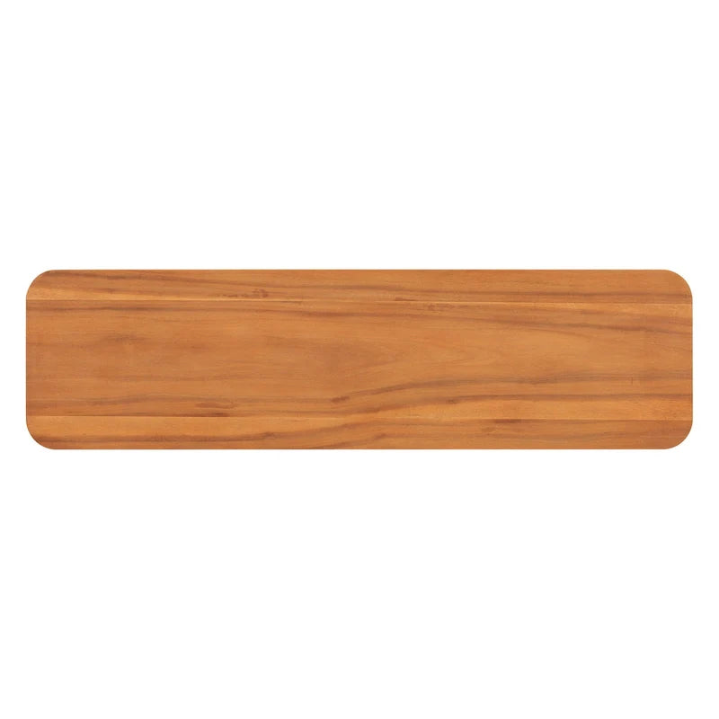 Christopher Knight Home - Mirod Stylish Minimalist Console Table with Curved Corners and U-Base 18