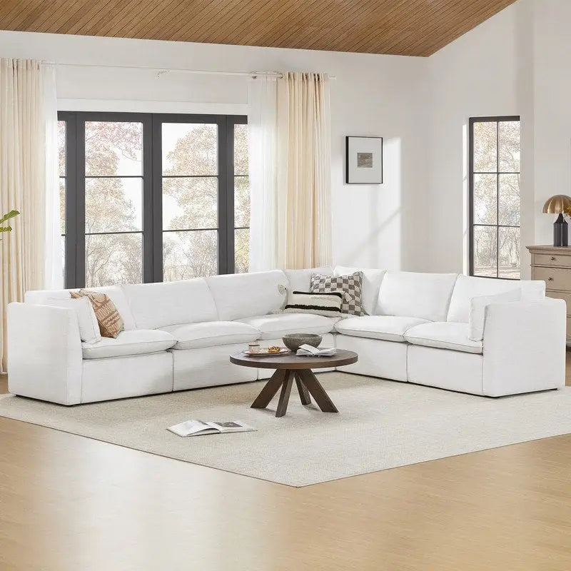 Cypress 141W L-Shaped Power Sectional Sofa with Electric Recliners 2
