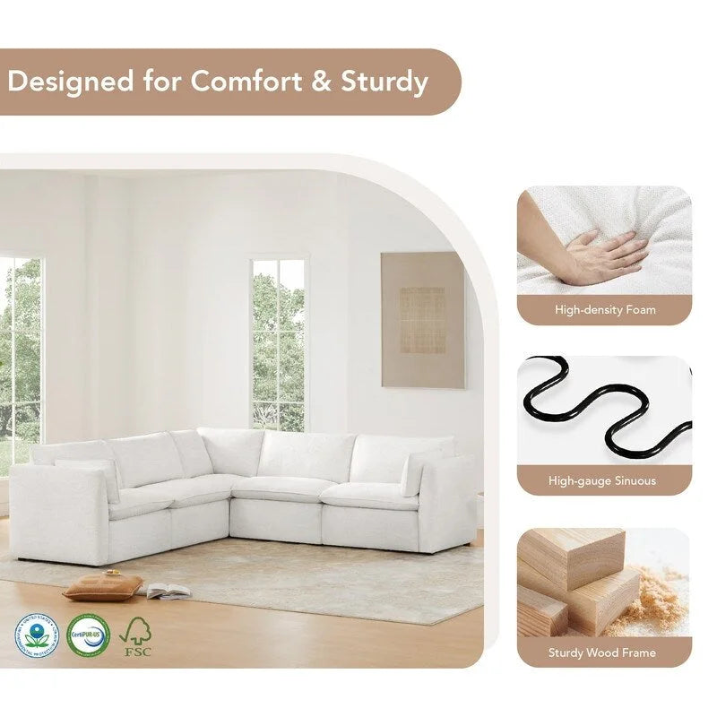Cypress 141W L-Shaped Power Sectional Sofa with Electric Recliners 3