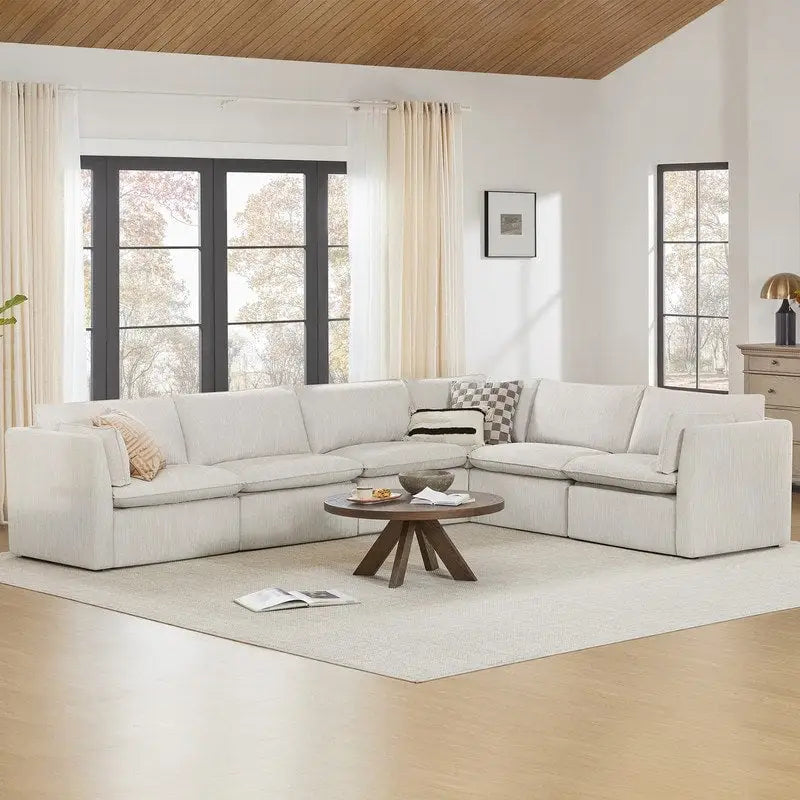Cypress 141W L-Shaped Power Sectional Sofa with Electric Recliners 8