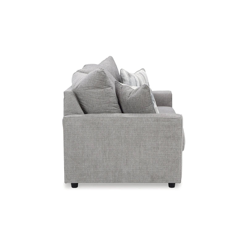 Signature Design by Ashley Stairatt Gray 4-Piece Upholstered Set - Dimensions: 86W x 38D x 39H 5