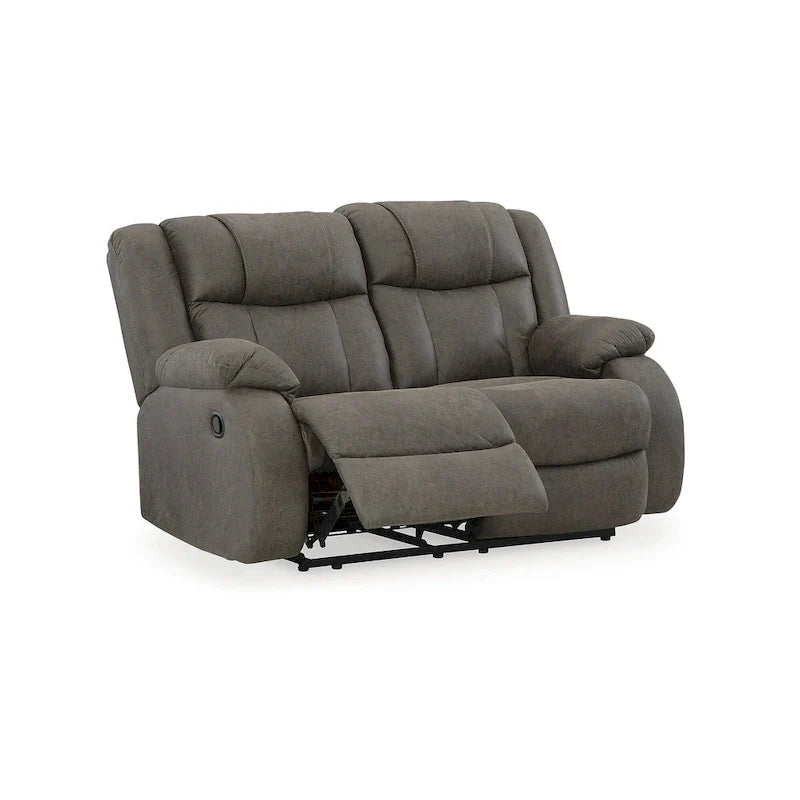 Signature Design by Ashley First Base Gray 3-Piece Upholstery Set - Dimensions: 86W x 40D x 41H 10