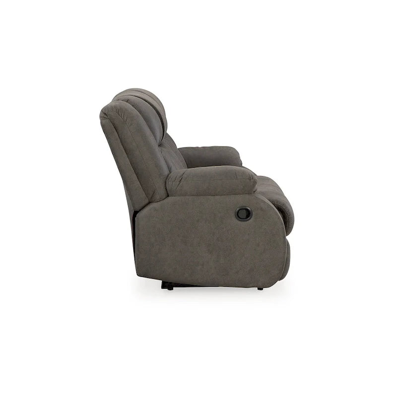 Signature Design by Ashley First Base Gray 3-Piece Upholstery Set - Dimensions: 86W x 40D x 41H 11