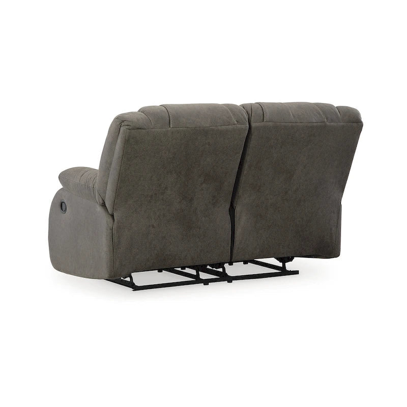 Signature Design by Ashley First Base Gray 3-Piece Upholstery Set - Dimensions: 86W x 40D x 41H 12