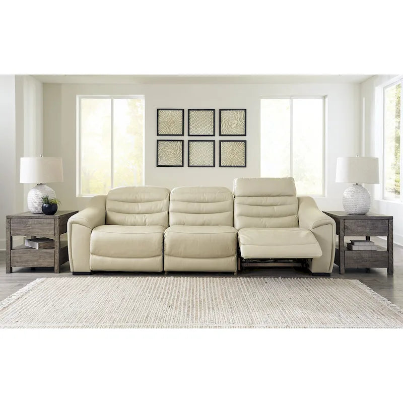 Signature Design by Ashley Center Line 3-Piece Power Reclining Sectional Sofa - Dimensions: 110.5"W x 40"D x 35"H 7