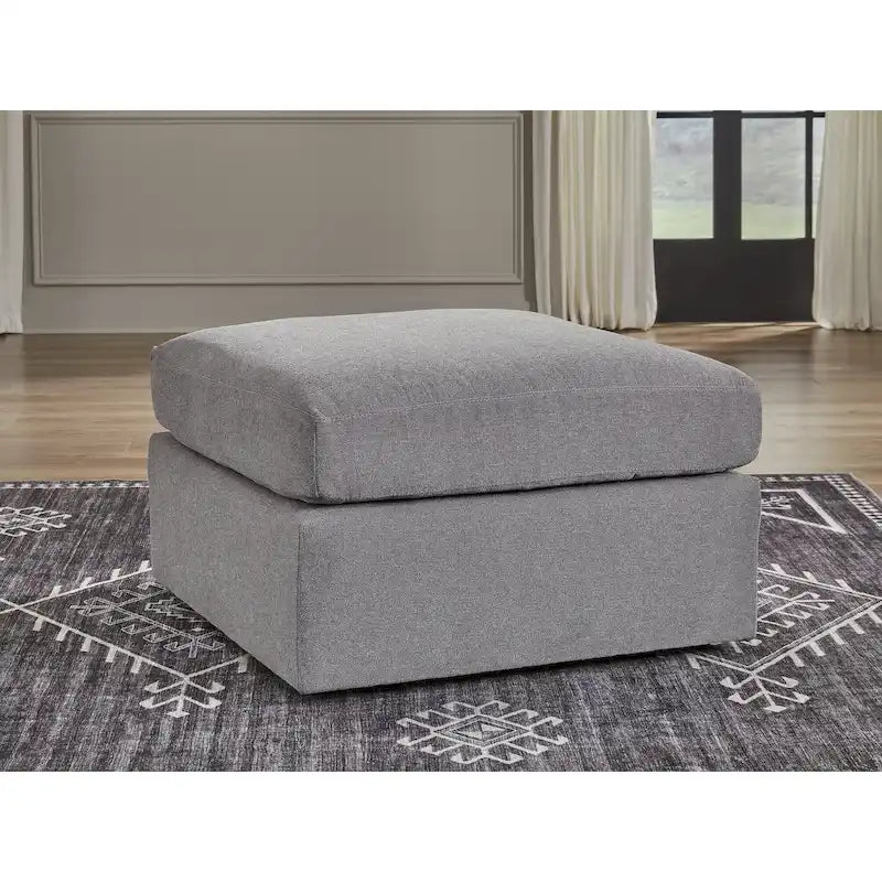 Signature Design by Ashley Modmax Dark Gray Extra-Large Accent Ottoman 8