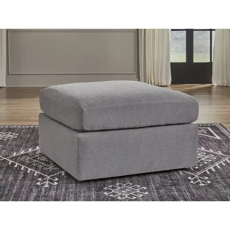 Signature Design by Ashley Modmax Dark Gray Extra-Large Accent Ottoman 1