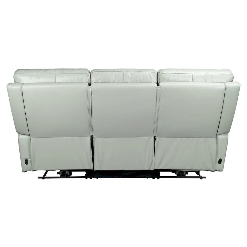 81.5" Genuine Leather Zero Gravity Power Recliner Sofa with Power Headrest and USB/USB-C Ports 16