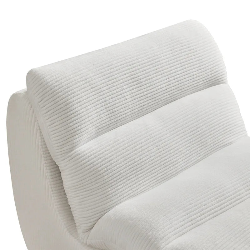 34-Inch Modern Upholstered Sofa with Ottoman - Perfect for Small Spaces 7