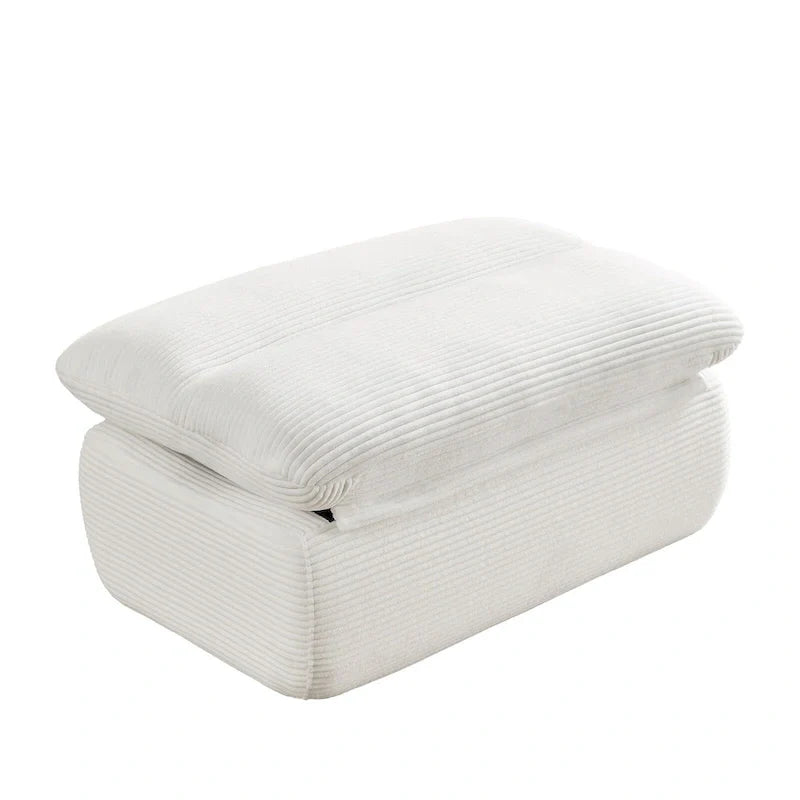 34-Inch Modern Upholstered Sofa with Ottoman - Perfect for Small Spaces 11