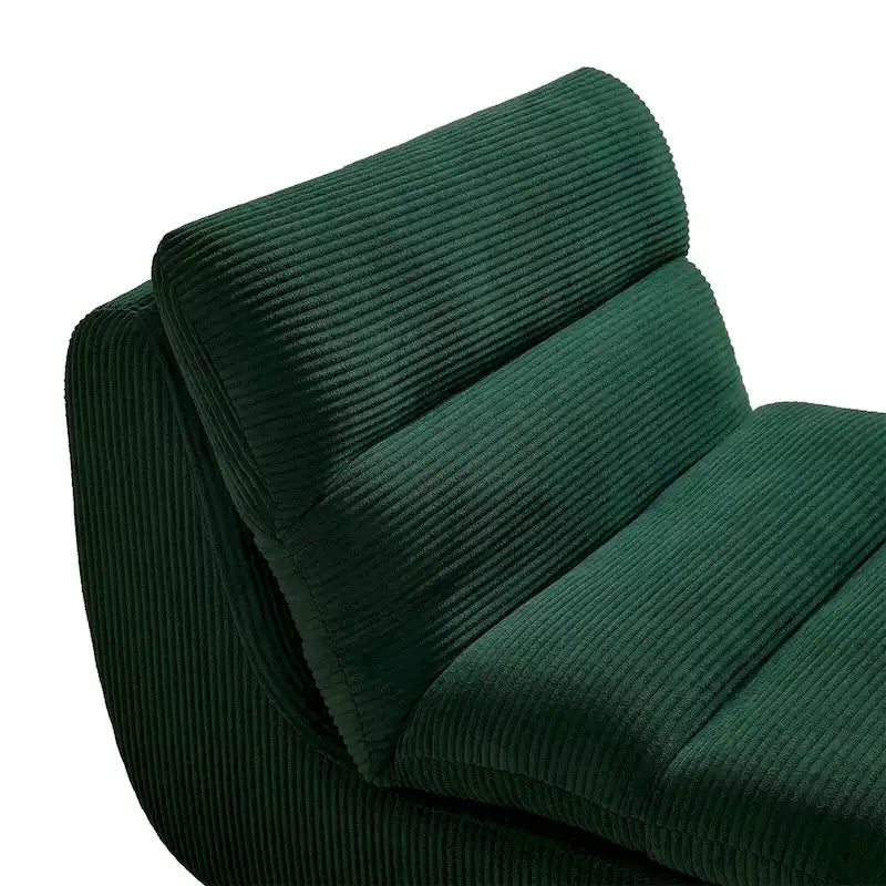 34-Inch Modern Upholstered Sofa with Ottoman - Perfect for Small Spaces 17