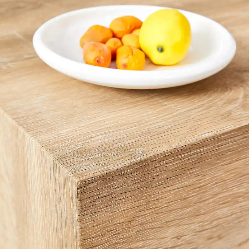 Contemporary Rectangular Coffee Table with Sturdy Base and Imitation Marble Finish for Living Room 13