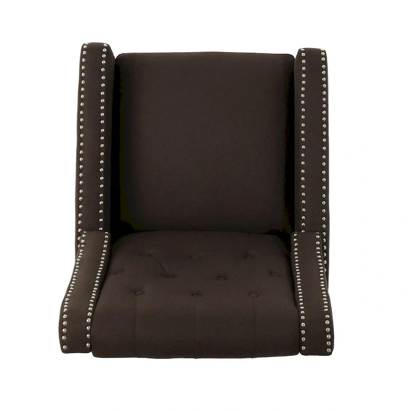 Roomfitters Classic Fabric Push-Back Recliner Chair - Elegant Seating for Living Room and Bedroom 14