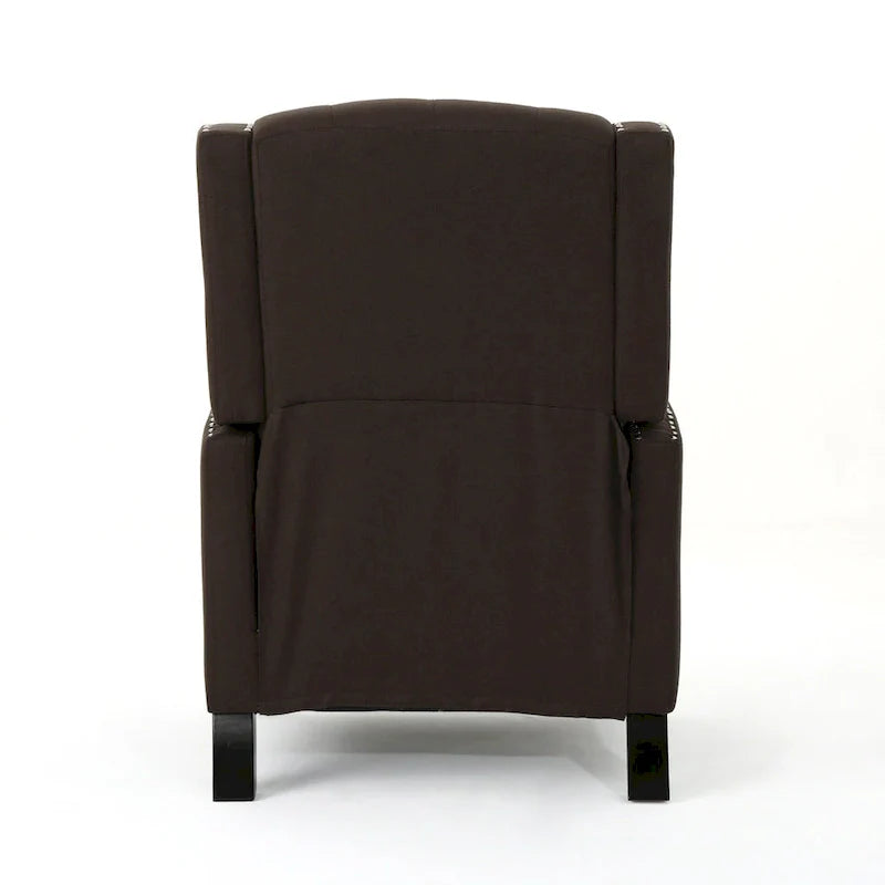 Roomfitters Classic Fabric Push-Back Recliner Chair - Elegant Seating for Living Room and Bedroom 15